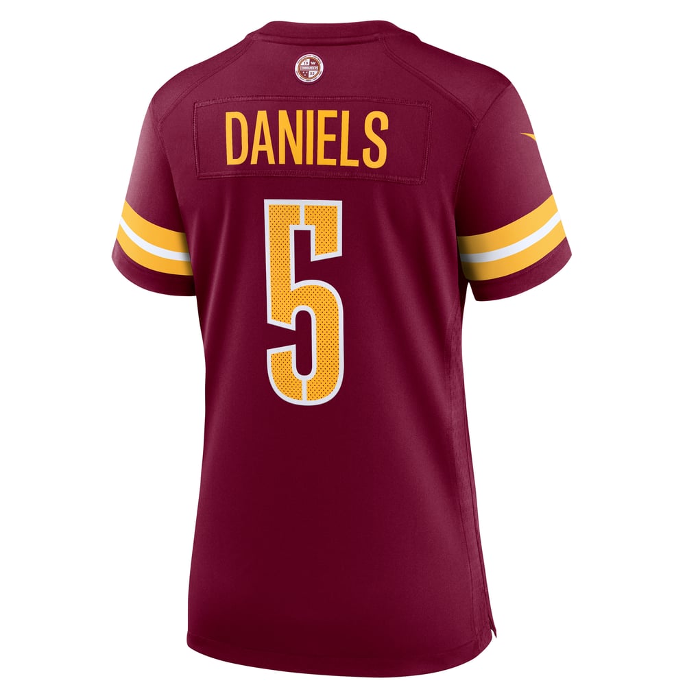 Women's Washington Commanders Jayden Daniels Burgundy Player Game Jersey