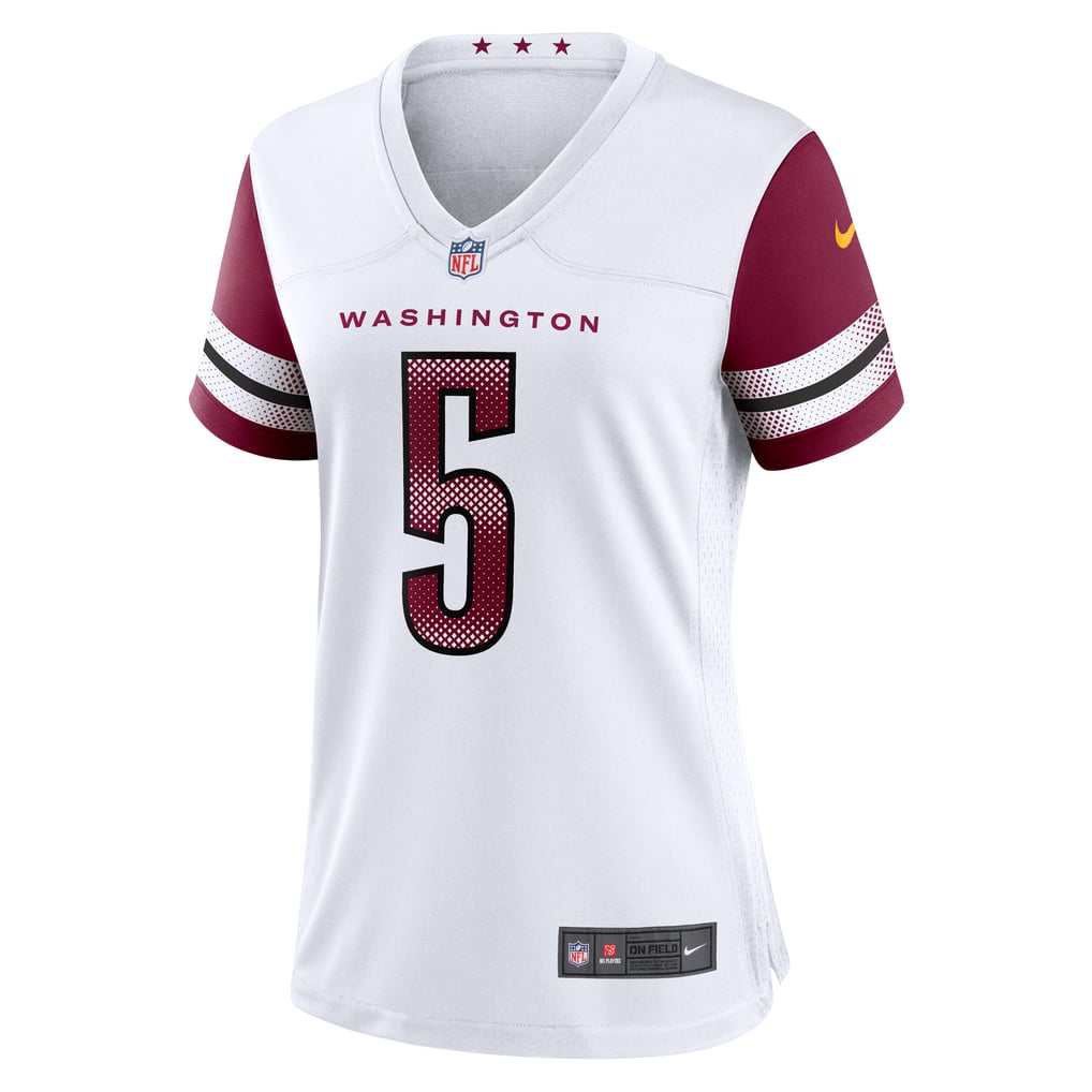 Women's Washington Commanders Jayden Daniels White Game Jersey