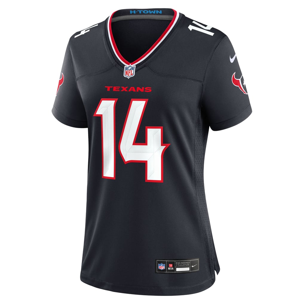 Women's Houston Texans Jaylin Noel Navy Team Game Jersey