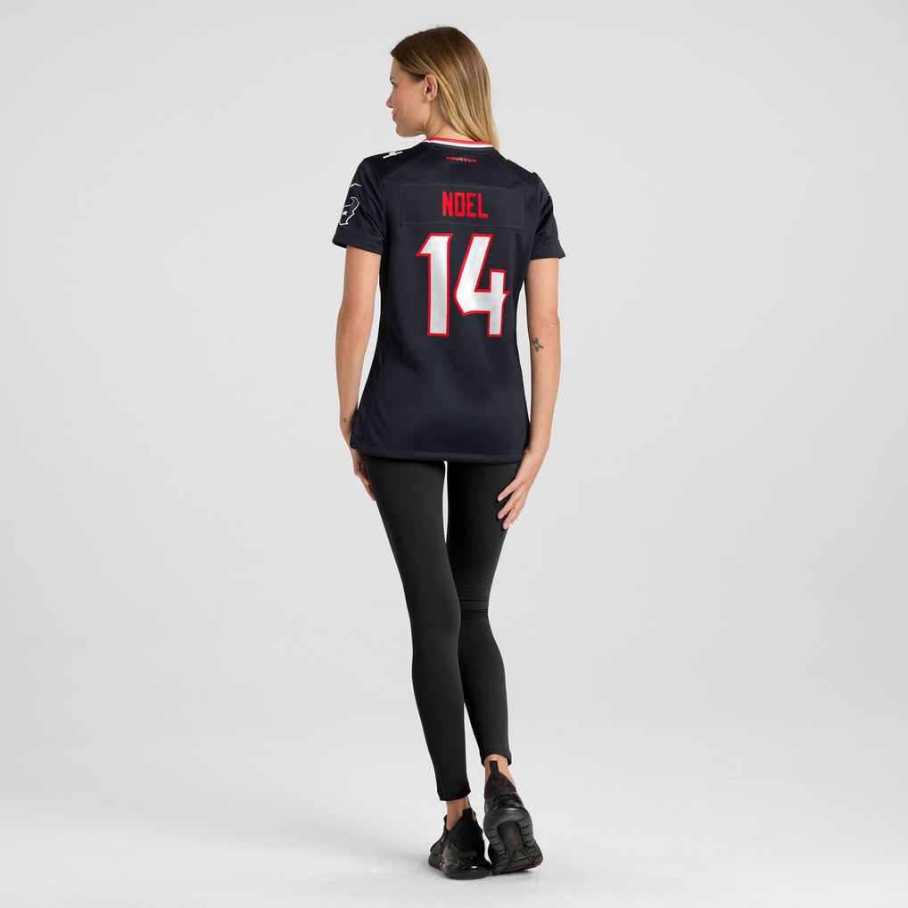Women's Houston Texans Jaylin Noel Navy Team Game Jersey