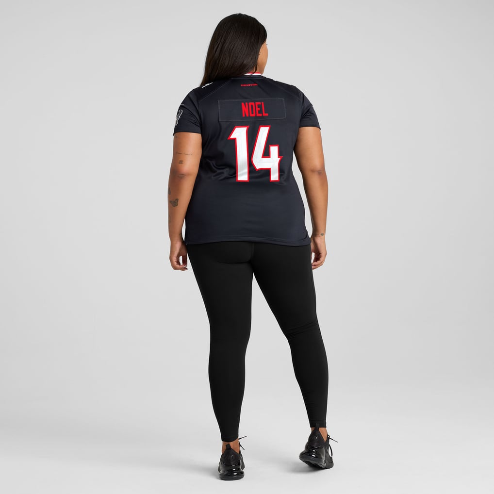 Women's Houston Texans Jaylin Noel Navy Team Game Jersey