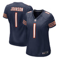 Women's Chicago Bears Jaylon Johnson Navy Game Jersey