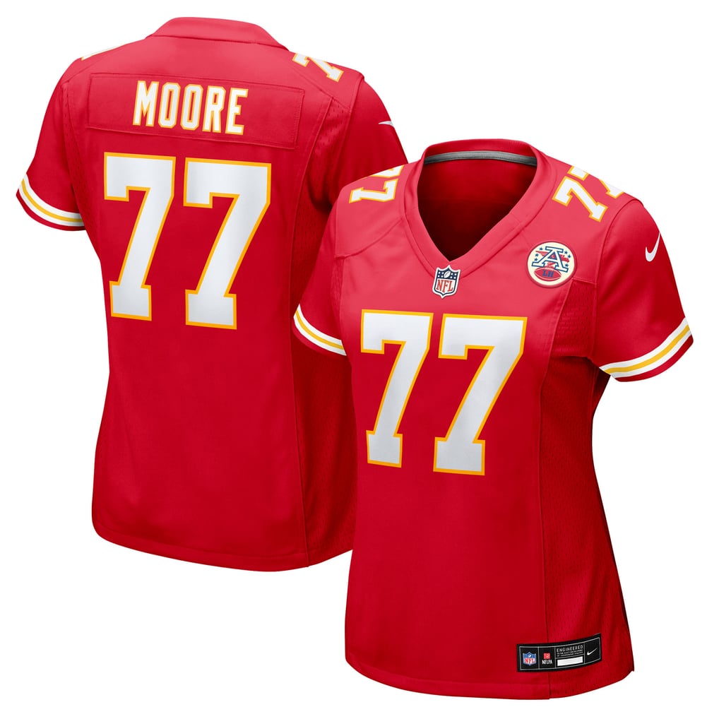 Women's Kansas City Chiefs Jaylon Moore Red Team Game Jersey