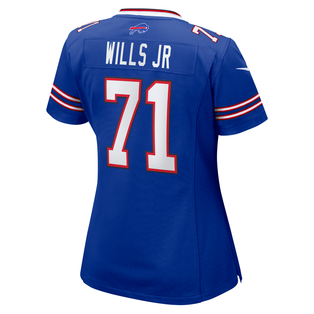 Women's Buffalo Bills Jedrick Wills Jr. Royal Team Game Jersey