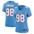 Women's Tennessee Titans Jeffery Simmons Light Blue Game Jersey