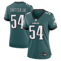 Women's Philadelphia Eagles Jeremiah Trotter Jr. Midnight Green Team Game Jersey