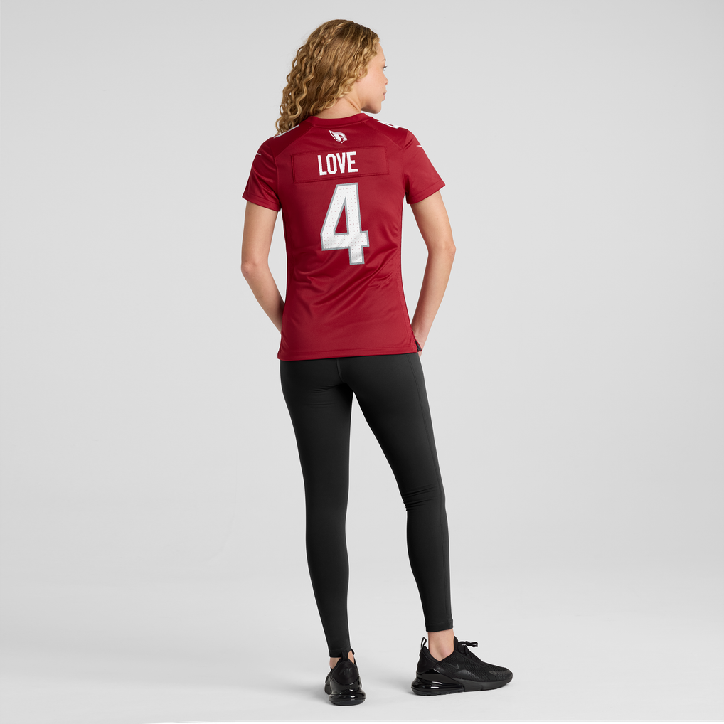 Women's Arizona Cardinals Jeremiyah Love Cardinal Game Jersey