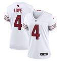 Women's Arizona Cardinals Jeremiyah Love White Game Jersey