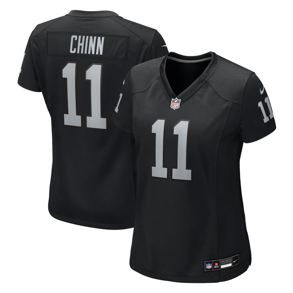 Women's Las Vegas Raiders Jeremy Chinn Black Team Game Jersey
