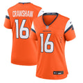 Women's Denver Broncos Jeremy Crawshaw Orange Team Game Jersey