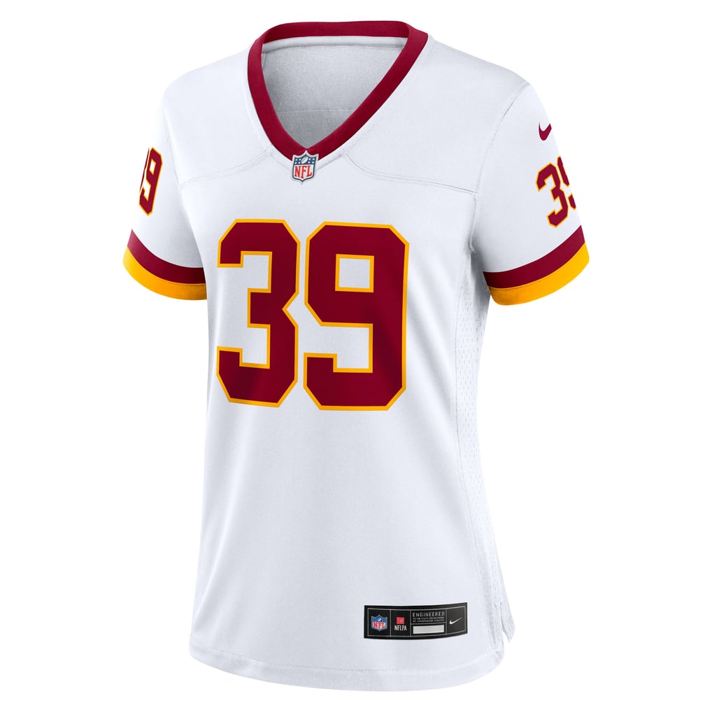 Women's Washington Commanders Jeremy Reaves White Game Super Bowl Era Jersey