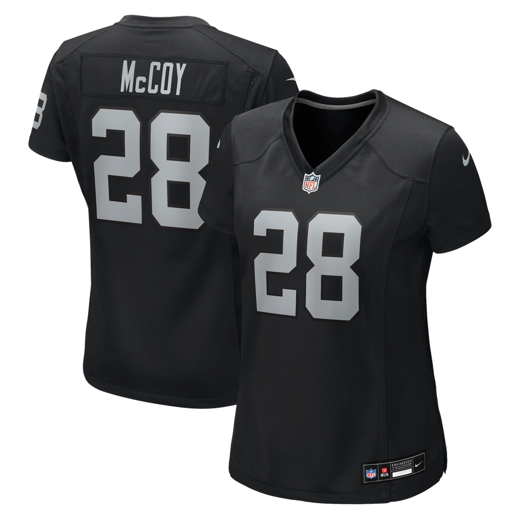 Women's Las Vegas Raiders Jermod McCoy Black Team Game Jersey