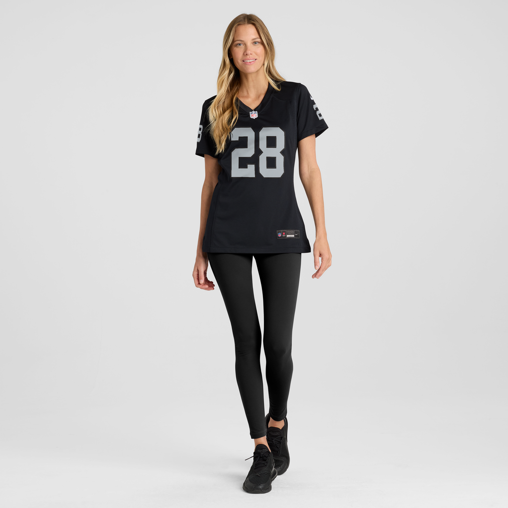 Women's Las Vegas Raiders Jermod McCoy Black Team Game Jersey