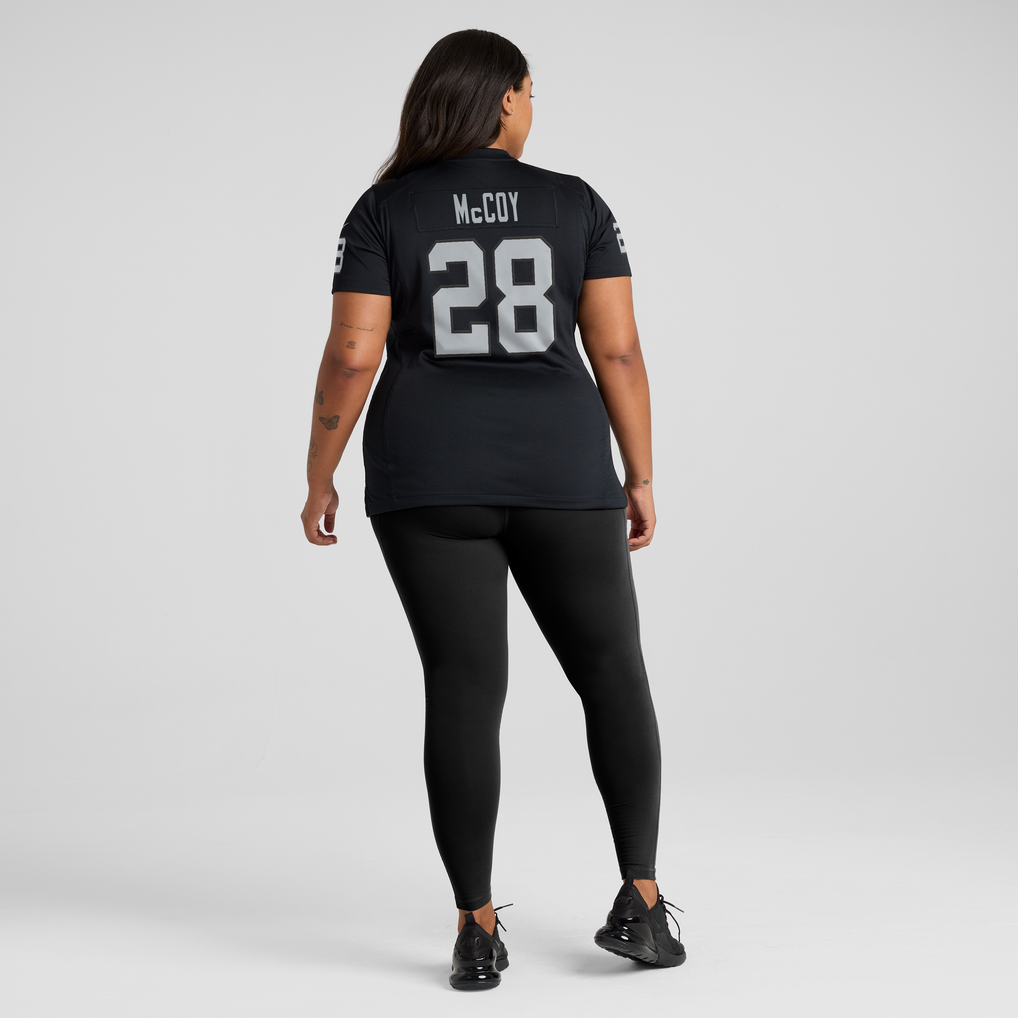 Women's Las Vegas Raiders Jermod McCoy Black Team Game Jersey