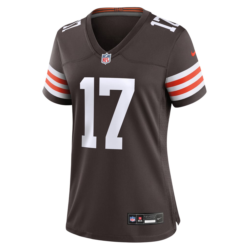 Women's Cleveland Browns Jerome Baker Brown Team Game Jersey