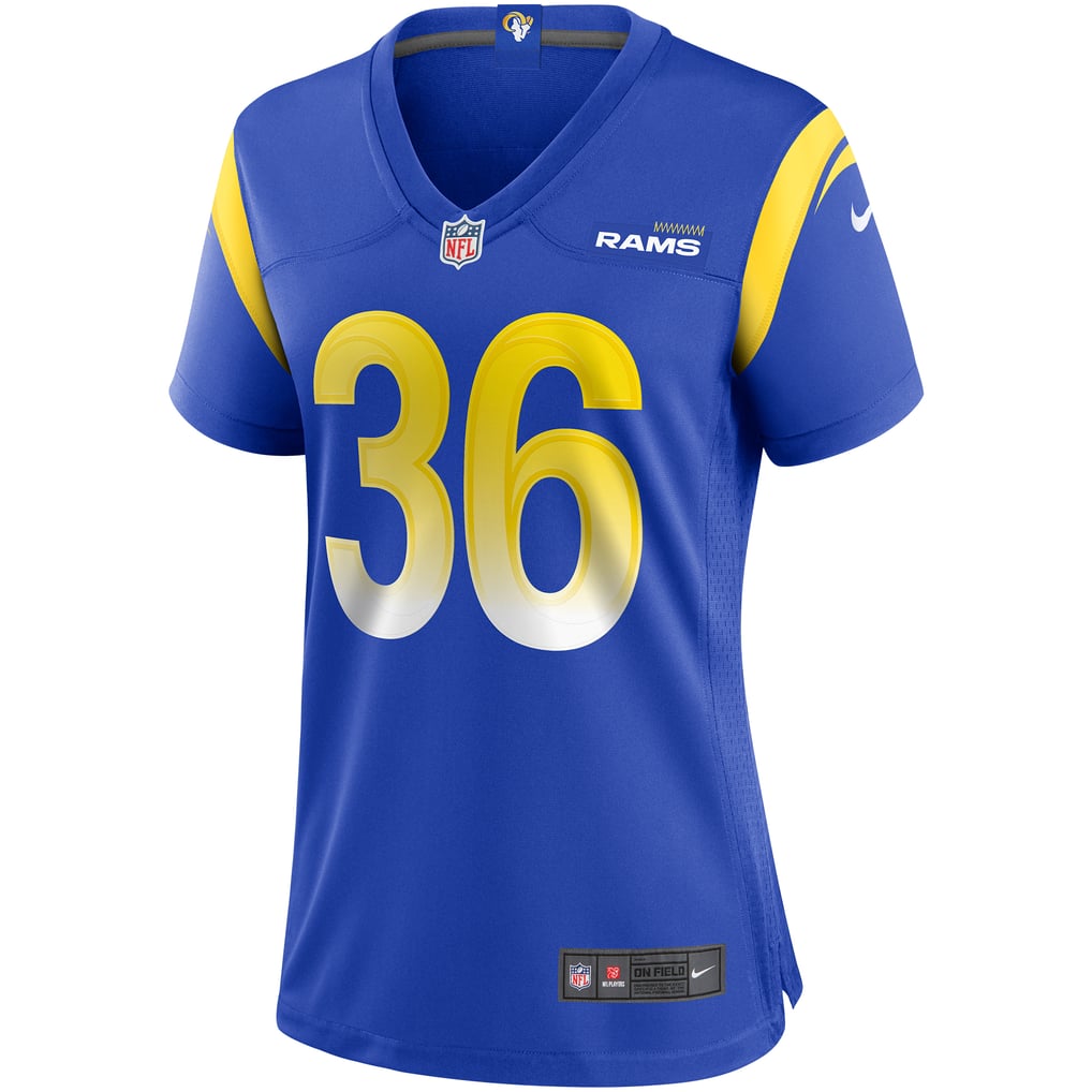 Women's Los Angeles Rams Jerome Bettis Royal Game Retired Player Jersey