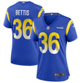 Women's Los Angeles Rams Jerome Bettis Royal Game Retired Player Jersey