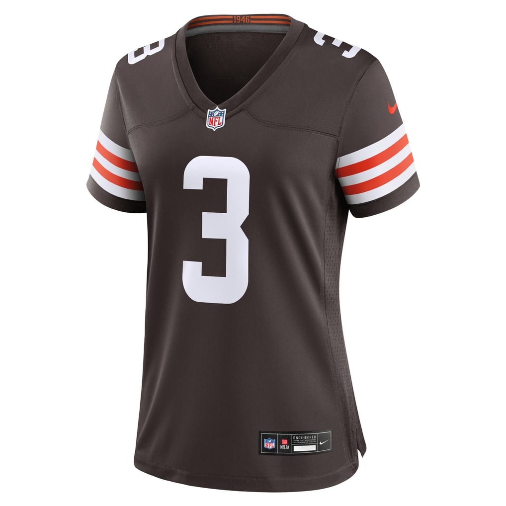 Women's Cleveland Browns Jerry Jeudy Brown Game Jersey