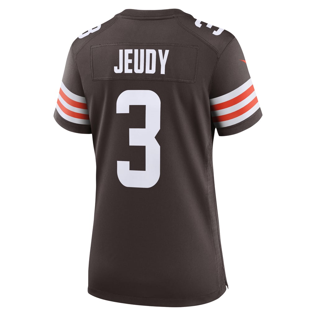 Women's Cleveland Browns Jerry Jeudy Brown Game Jersey