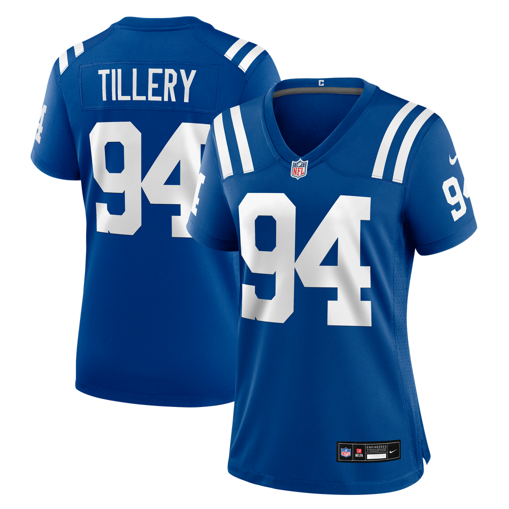 Women's Indianapolis Colts Jerry Tillery Royal Team Game Jersey