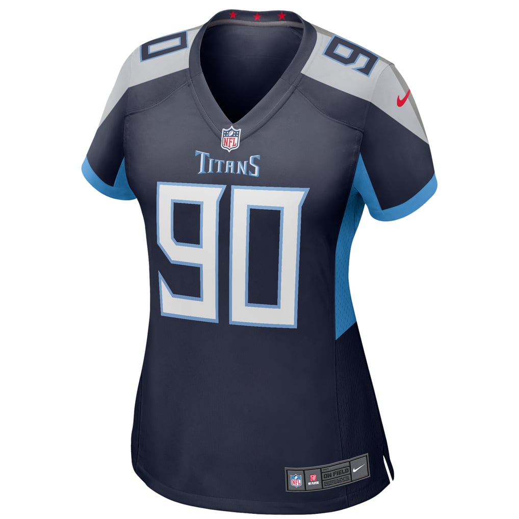Women's Tennessee Titans Jevon Kearse Navy Game Retired Player Jersey