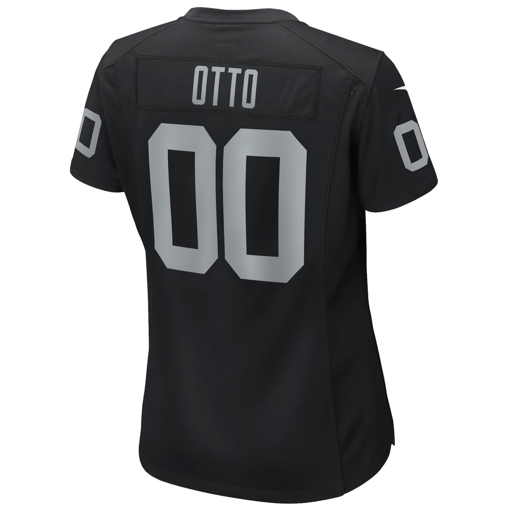 Women's Las Vegas Raiders Jim Otto Black Game Retired Player Jersey