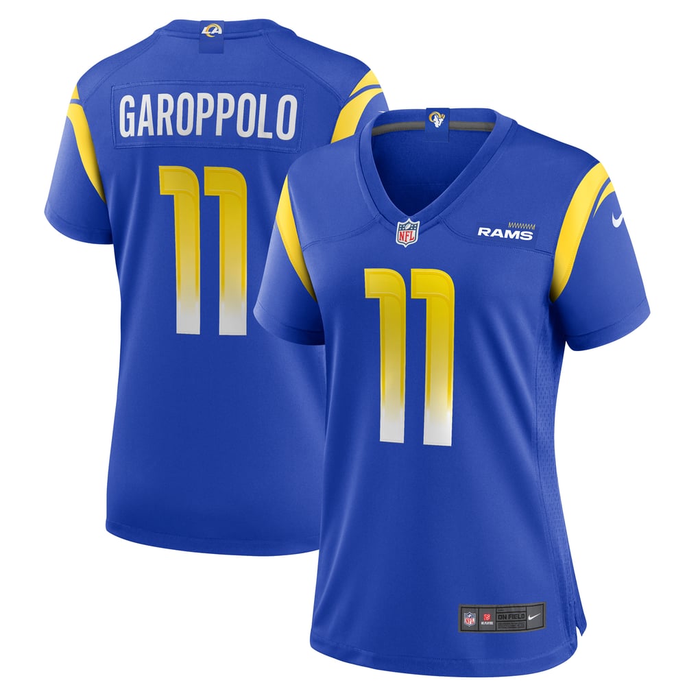 Women's Los Angeles Rams Jimmy Garoppolo Royal Team Game Jersey
