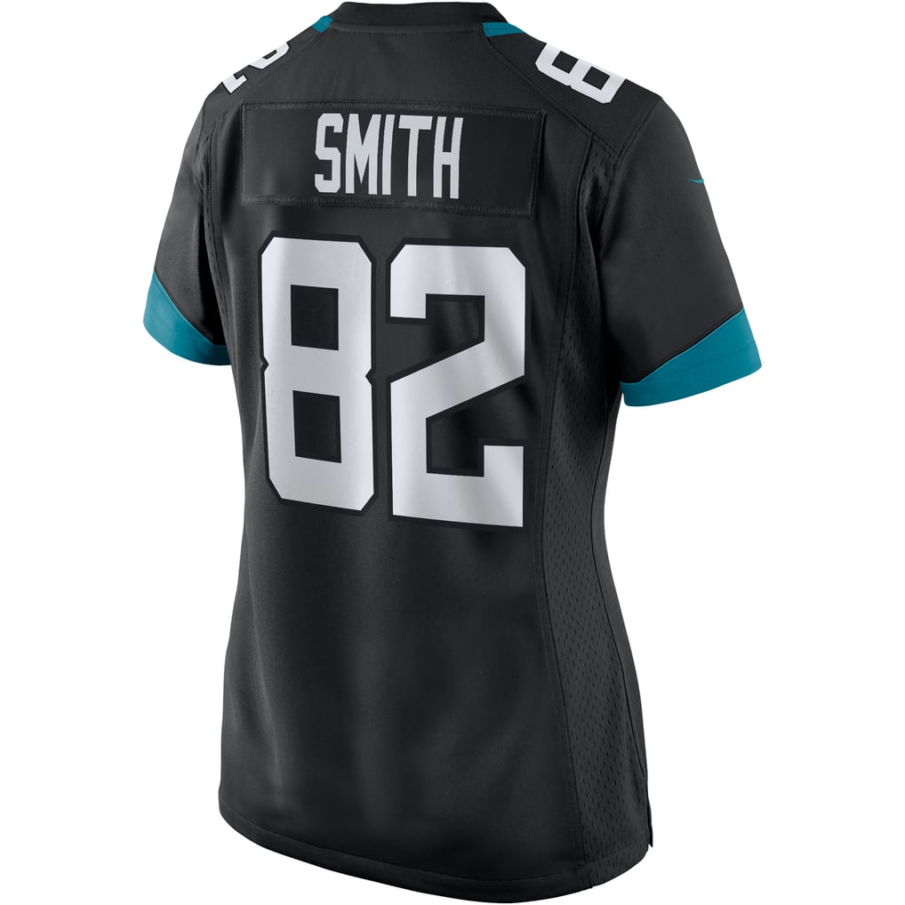 Women's Jacksonville Jaguars Jimmy Smith Black Game Retired Player Jersey