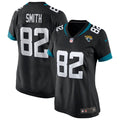 Women's Jacksonville Jaguars Jimmy Smith Black Game Retired Player Jersey