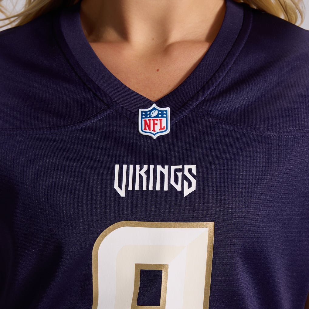 Women's Minnesota Vikings J.J McCarthy Purple 2026 Rivalries Collection Game Jersey