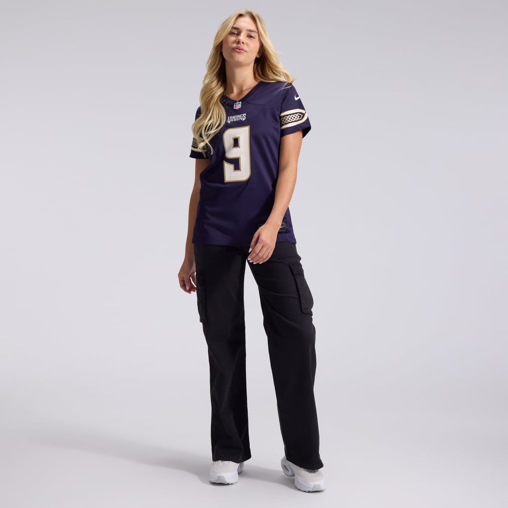 Women's Minnesota Vikings J.J McCarthy Purple 2026 Rivalries Collection Game Jersey