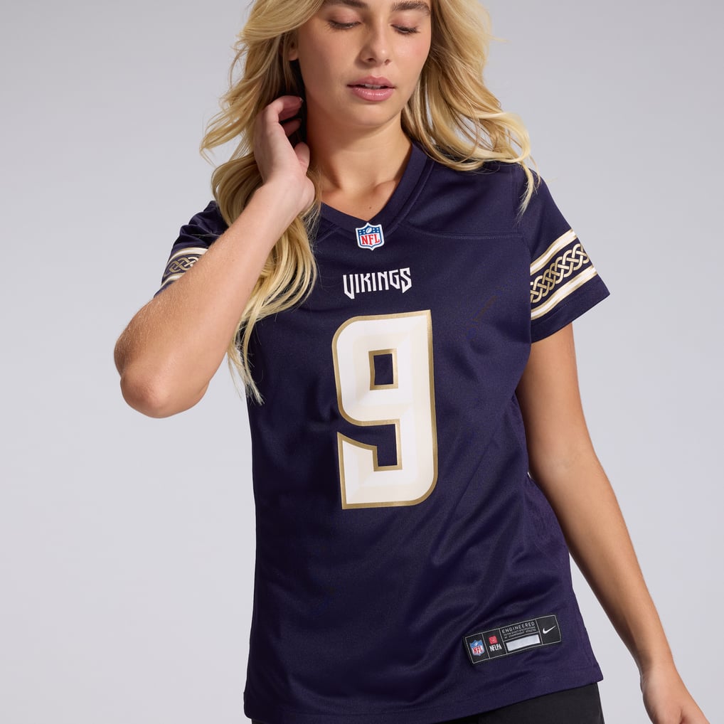 Women's Minnesota Vikings J.J McCarthy Purple 2026 Rivalries Collection Game Jersey