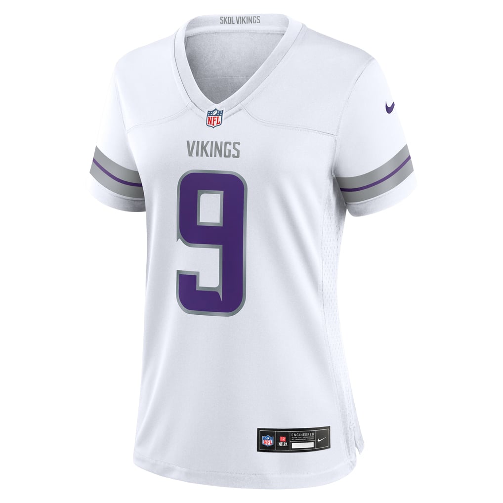 Women's Minnesota Vikings J.J. McCarthy White Alternate Game Player Jersey