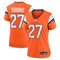 Women's Denver Broncos J.K. Dobbins Orange Team Game Jersey