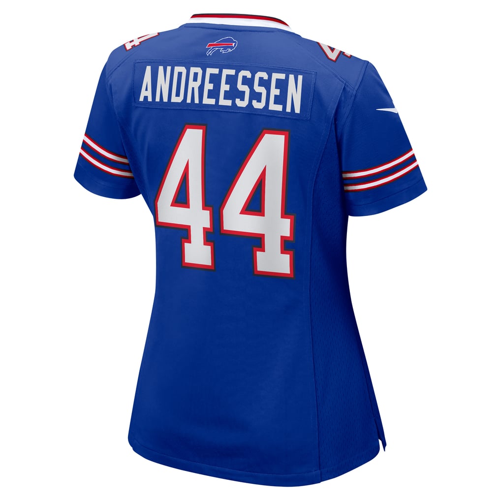 Women's Buffalo Bills Joe Andreessen Royal Game Jersey