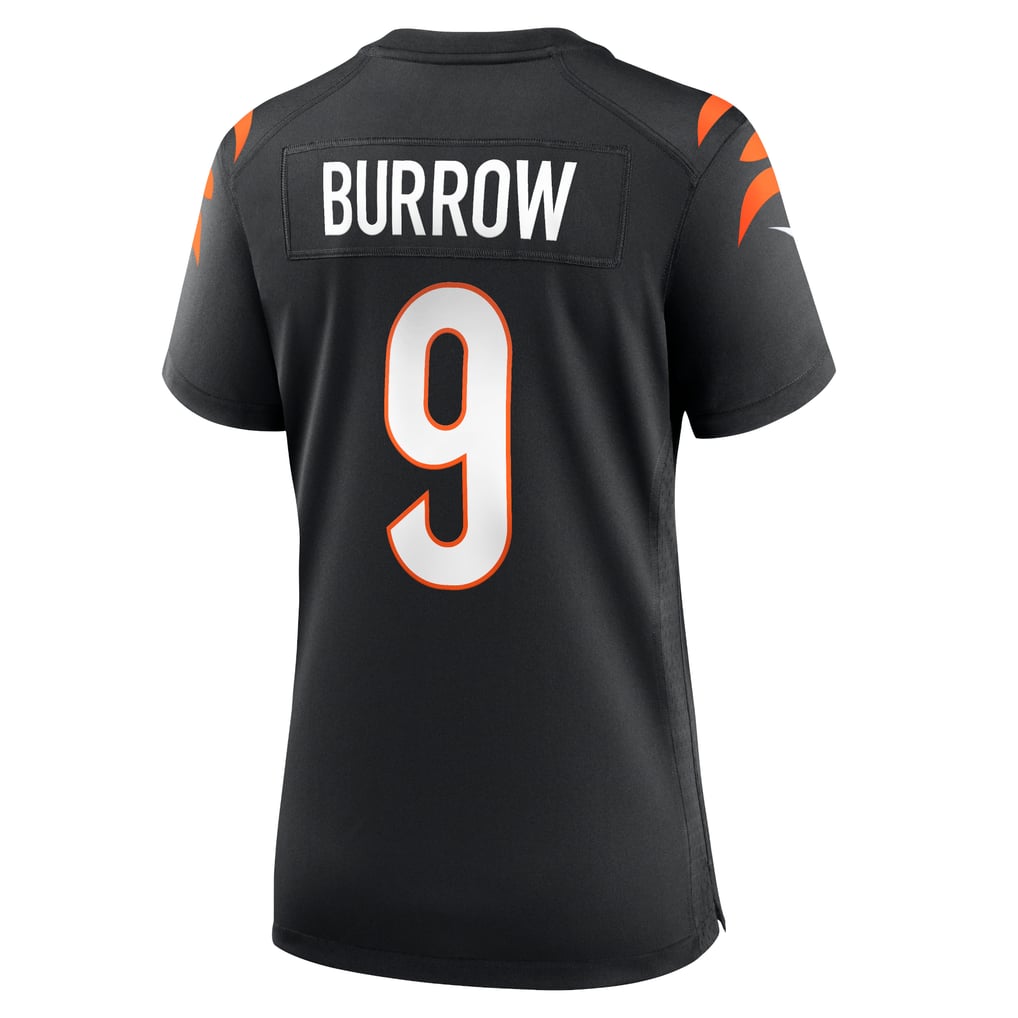Women's Cincinnati Bengals Joe Burrow Black Player Game Jersey