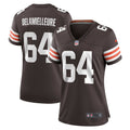 Women's Cleveland Browns Joe DeLamielleure Brown Game Retired Player Jersey