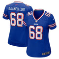 Women's Buffalo Bills Joe DeLamielleure Royal Game Retired Player Jersey