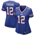 Women's Buffalo Bills Joe Ferguson Royal Game Retired Player Jersey