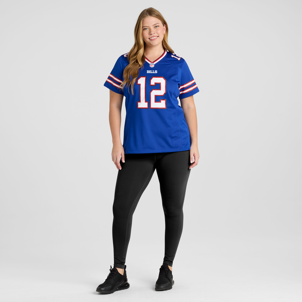 Women's Buffalo Bills Joe Ferguson Royal Game Retired Player Jersey