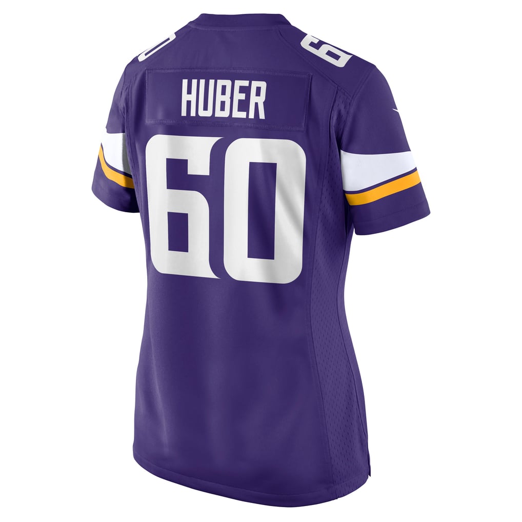Women's Minnesota Vikings Joe Huber Purple Team Game Jersey