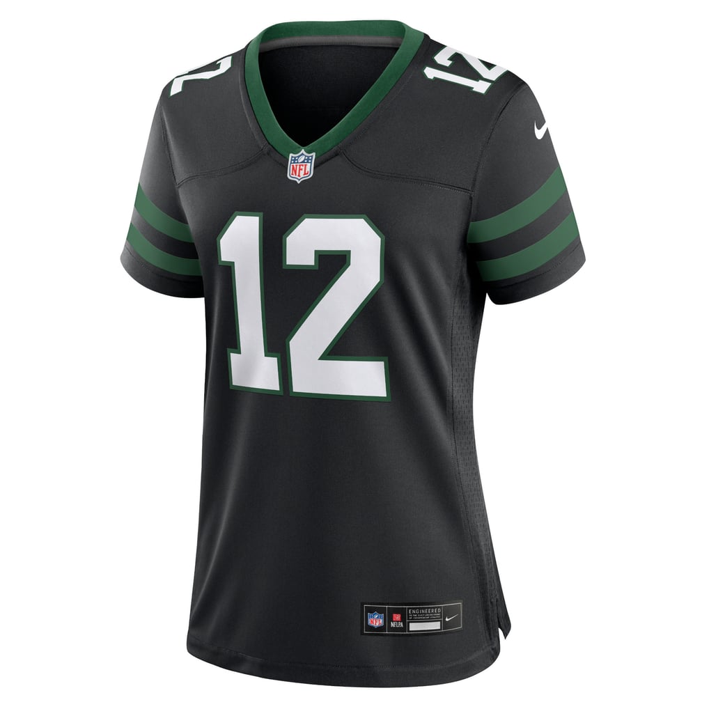 Women's New York Jets Joe Namath Legacy Black Retired Player Alternate Game Jersey