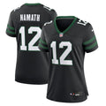 Women's New York Jets Joe Namath Legacy Black Retired Player Alternate Game Jersey