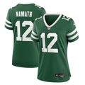 Women's New York Jets Joe Namath Legacy Green Retired Player Game Jersey
