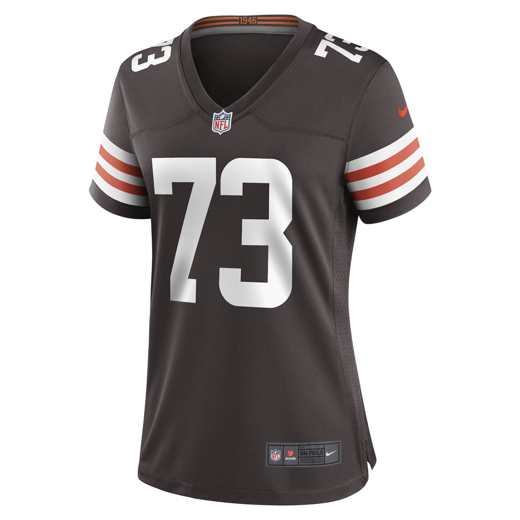 Women's Cleveland Browns Joe Thomas Brown Retired Game Player Jersey