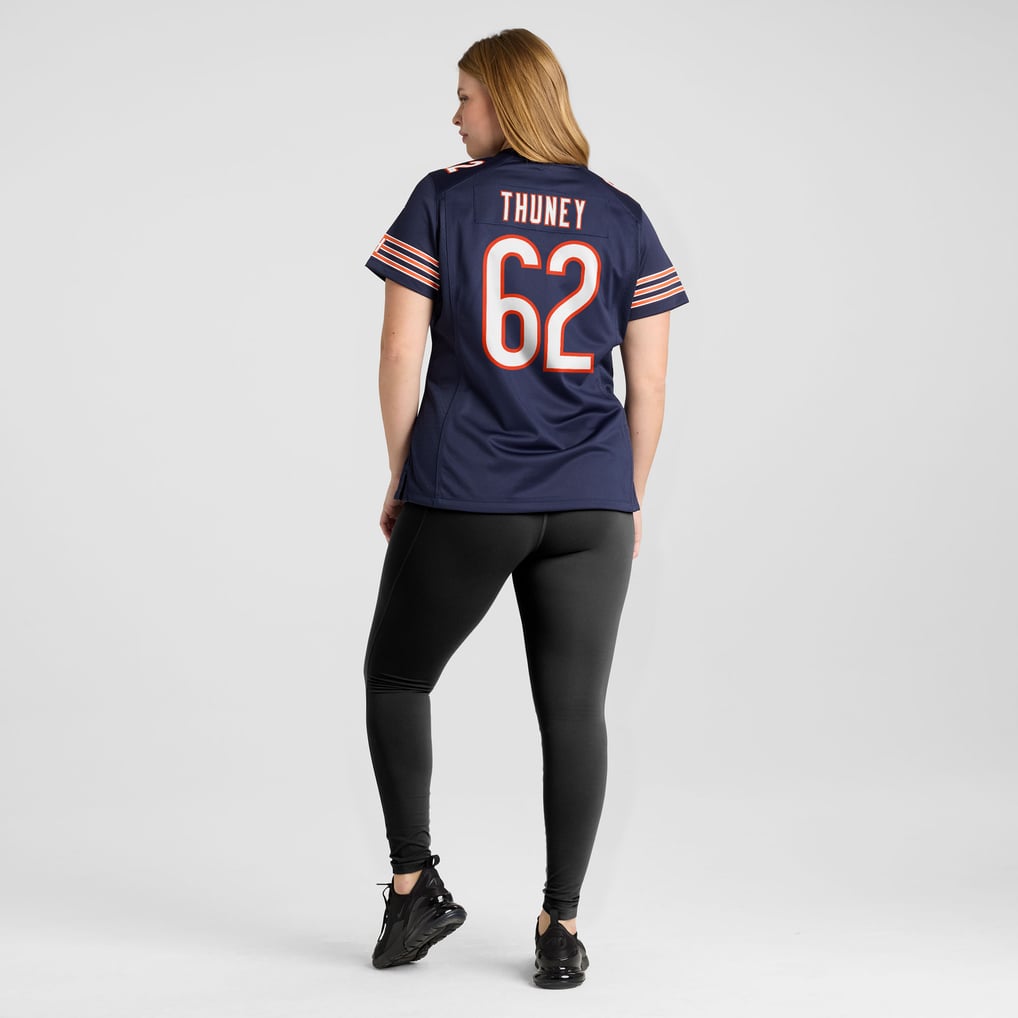 Women's Chicago Bears Joe Thuney Navy Team Game Jersey