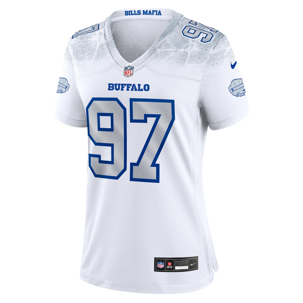 Women's Buffalo Bills Joey Bosa White Rivalries Collection Game Jersey