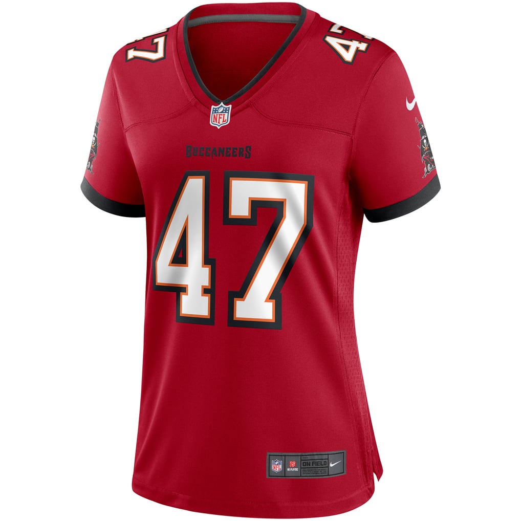 Women's Tampa Bay Buccaneers John Lynch Red Game Retired Player Jersey