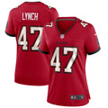 Women's Tampa Bay Buccaneers John Lynch Red Game Retired Player Jersey