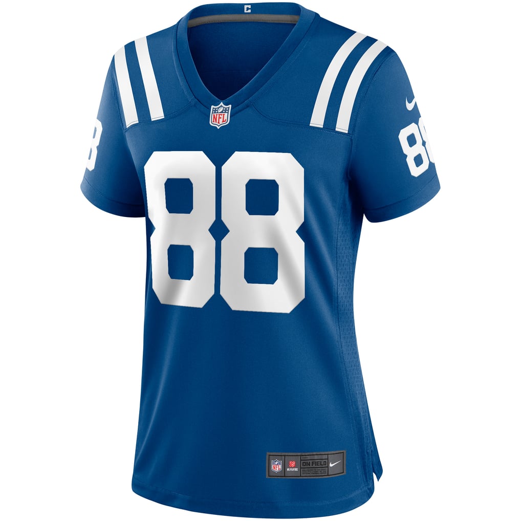 Women's Indianapolis Colts John Mackey Royal Game Retired Player Jersey